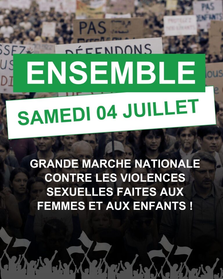 Marche nationale contre les violences sexuelles : villes mobilisées en France