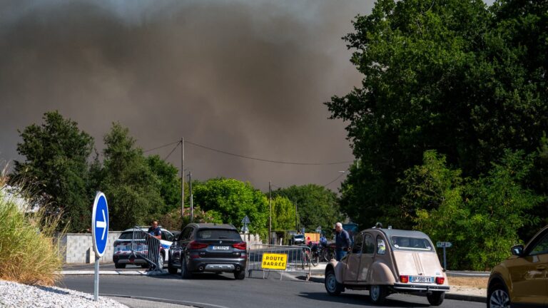 Des organisations patronales demandent des aides pour 14.500 entreprises touchées par les incendies en Gironde.