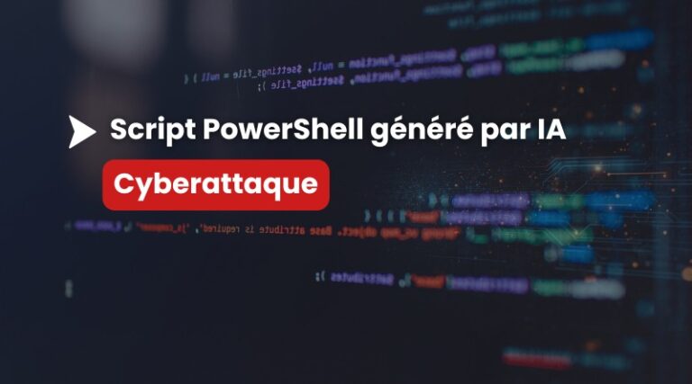 Des pirates exploitent un script PowerShell IA pour cibler l’Active Directory.