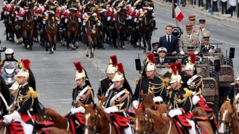 Défilé du 14-Juillet : L’Europe et l’Ukraine honorées lors du dernier défilé de Macron