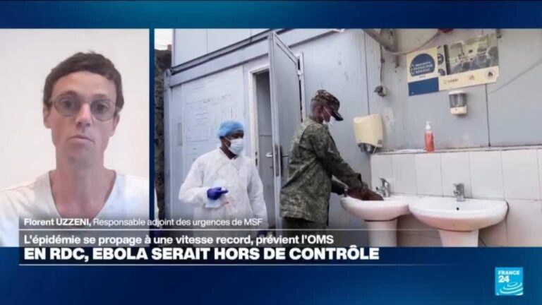 L’OMS alerte sur la propagation rapide de l’épidémie d’Ebola en RD Congo.