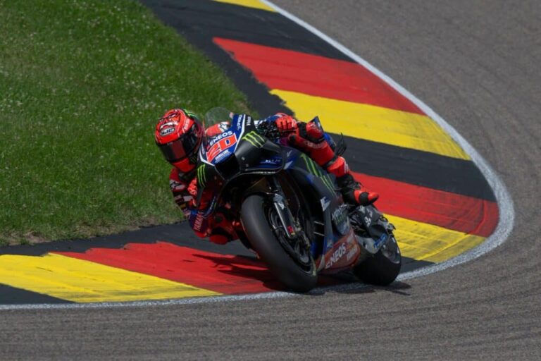 Fabio Quartararo remporte une course maîtrisée au Sachsenring en MotoGP