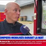 Incendie dans le Var : 360 pompiers mobilisés pour maîtriser le feu ce matin.
