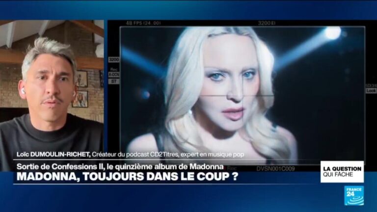 Madonna sort son 15ème album : la pop star face aux critiques sur sa pertinence actuelle.
