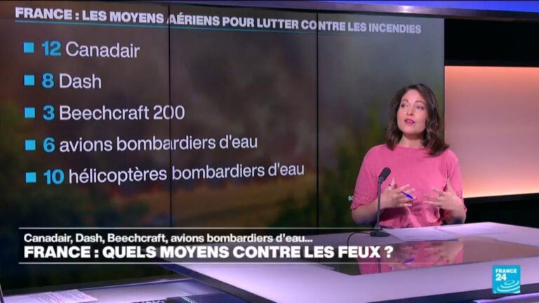 Moyens matériels de la France pour lutter contre les incendies : état des ressources disponibles
