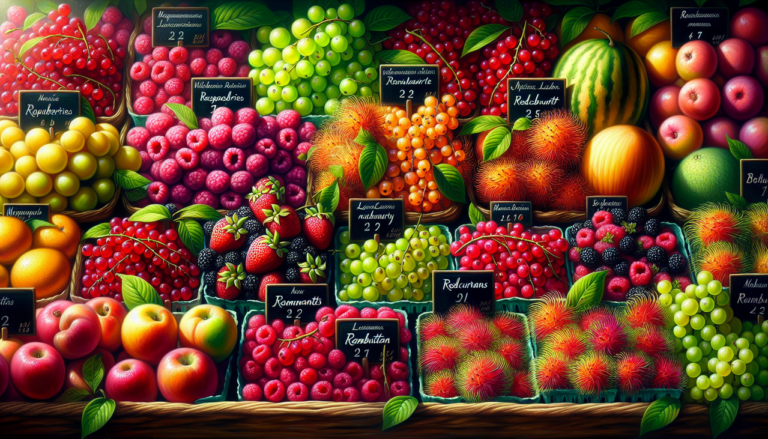 Liste des fruits commençant par R : Références pour les botanistes et nutritionnistes.