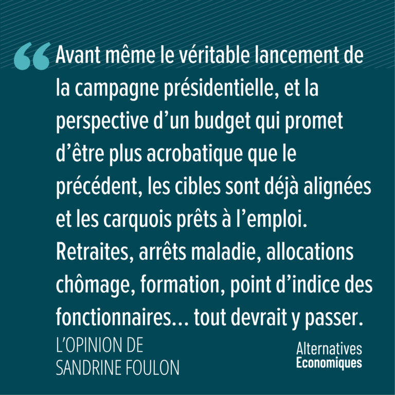 La France lance une réduction des dépenses sociales pour équilibrer le budget national.