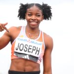 Gémima Joseph, seule sprinteuse française, face à des performances décevantes aux championnats d&rsquo;Europe.