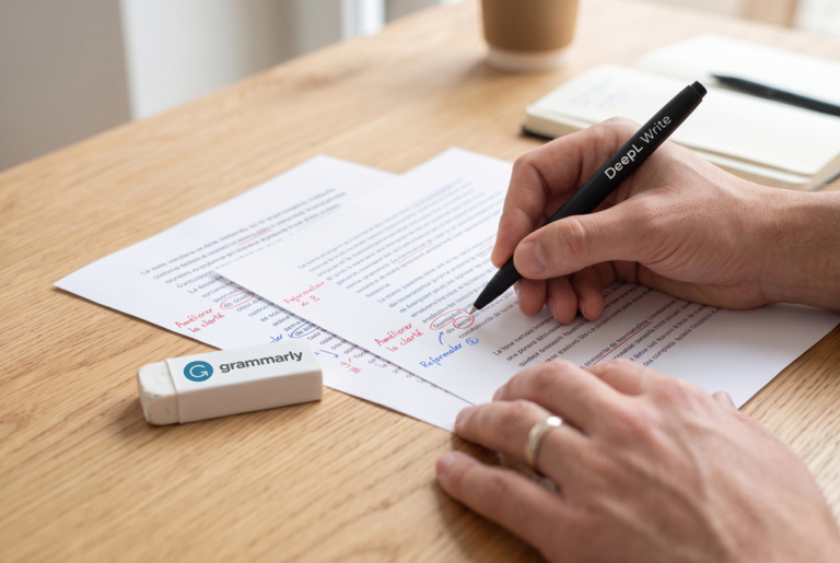 Grammarly et Deepl Write : comparaison des outils de correction de texte pour les utilisateurs.