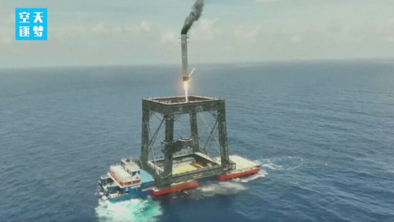 La Chine réalise un atterrissage de fusée lors d’un lancement orbital inédit.