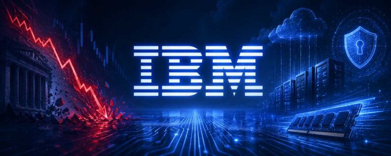 IBM : la lettre d’Arvind Krishna entraîne une chute de 25 % de l’action de l’entreprise