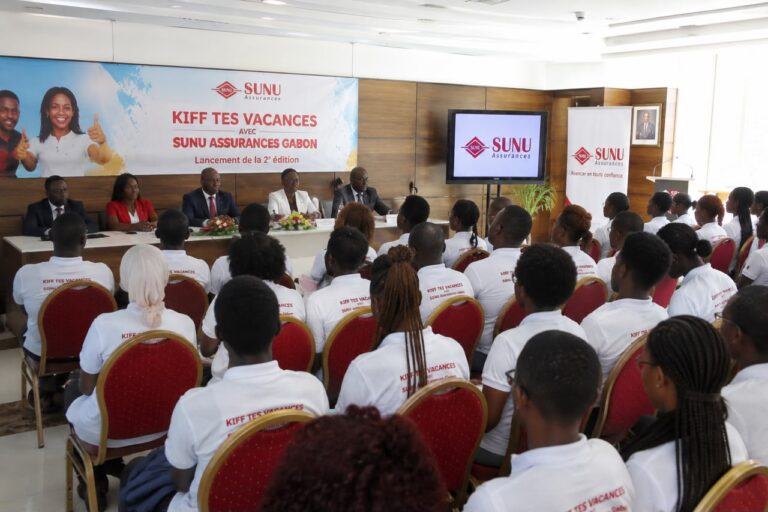 SUNU Assurances Gabon élargit son programme « Kiff Tes Vacances » pour favoriser l’employabilité des jeunes