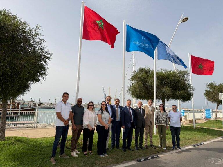 Pavillon Bleu : Tanja Marina Bay et trois plages de Tanger reçoivent la distinction officielle.