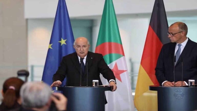Tebboune souligne l’intérêt allemand pour le gaz algérien lors de sa visite à Berlin.