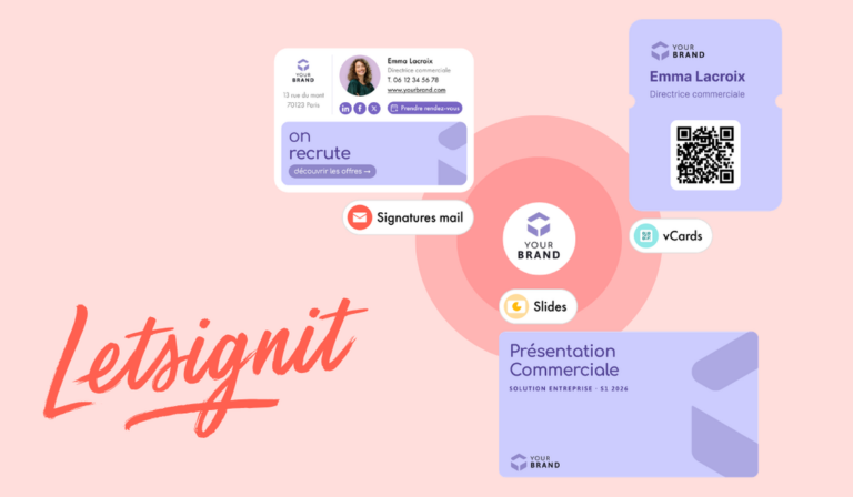 Letsignit lance Slides pour renforcer la gestion de la marque par les collaborateurs.