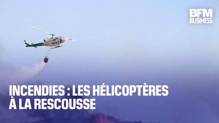 Incendies en cours : les hélicoptères déployés pour lutter contre les flammes