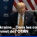 Donald Trump aborde les tensions entre l&rsquo;Iran et l&rsquo;Ukraine lors du sommet de l&rsquo;OTAN.