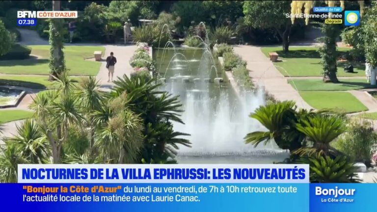 La villa Ephrussi de Rothschild présente ses nouveautés pour les Nocturnes d’été.