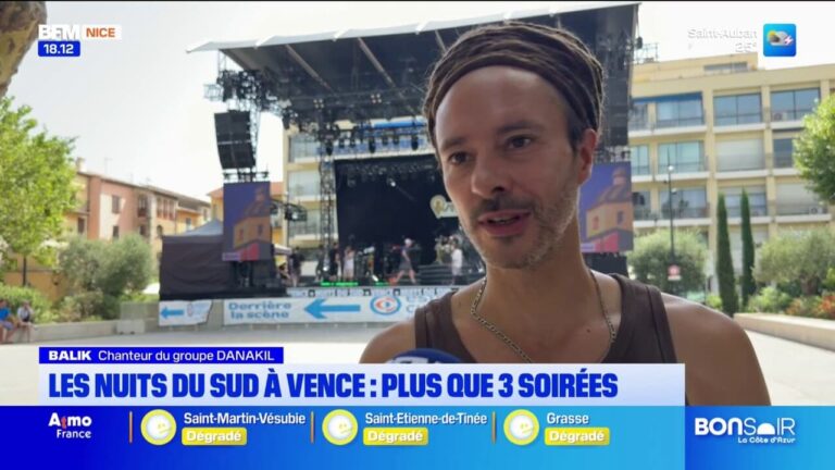 Festival Les Nuits du Sud à Vence : trois soirées restantes pour des concerts en plein air.