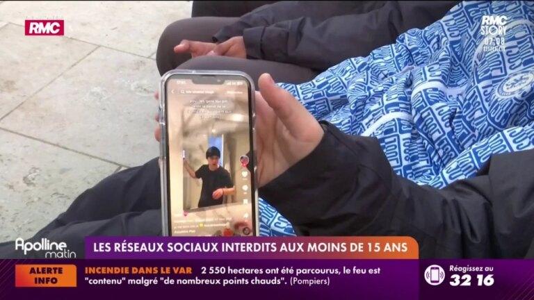 Les réseaux sociaux désormais interdits aux moins de 15 ans en France selon une nouvelle législation.