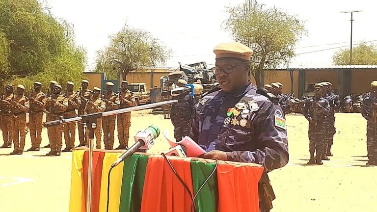 Gendarmerie : Le Lieutenant-Colonel Karim Ouédraogo prend la tête de la 4e Légion de Dori