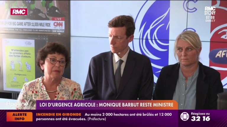 Loi d’urgence agricole : Monique Barbut confirmée ministre en France.