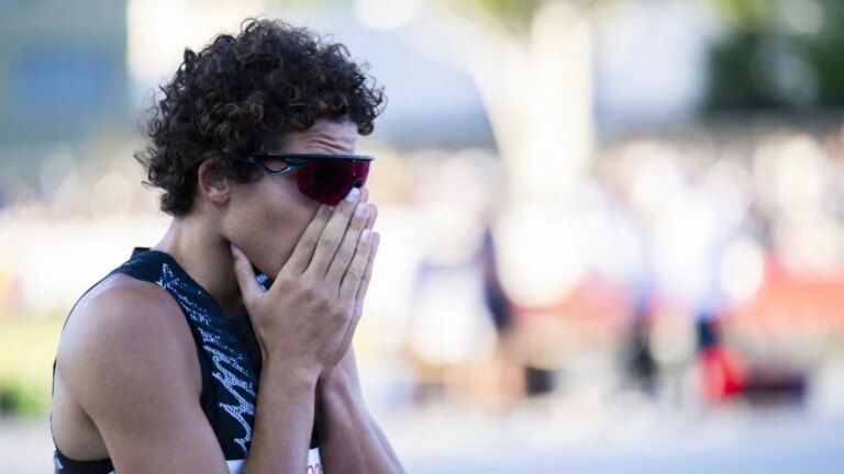 Louey Ouerrat remporte le titre de champion de France du 800m devant Gabriel Tual