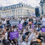 Mobilisation pour Lyhanna et autres victimes lors d&rsquo;une manifestation le 4 juillet.