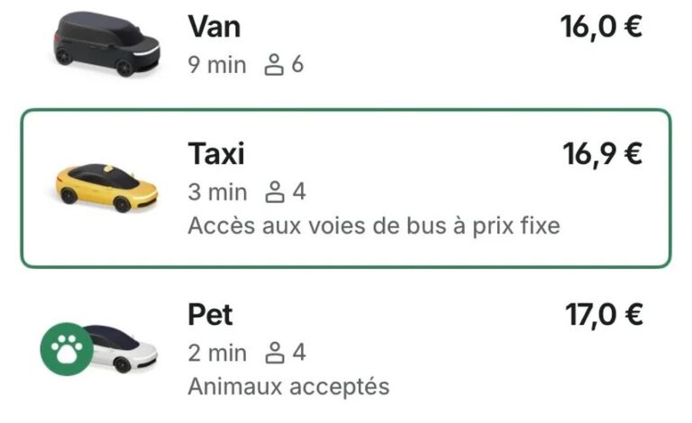 Montpellier : Bolt introduit des trajets en taxi avec tarifs garantis