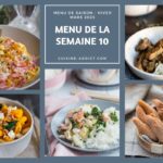 Planification d’un menu équilibré pour une alimentation saine en France cette semaine.