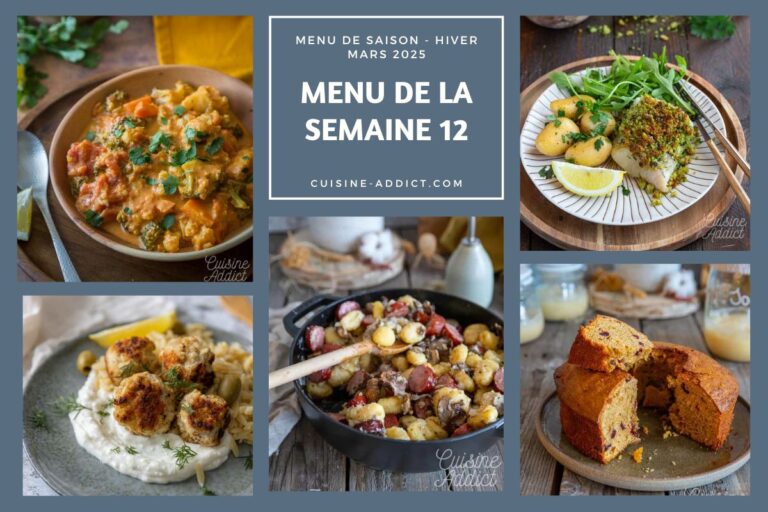 Menu équilibré et savoureux proposé par les cantines scolaires pour la semaine prochaine.
