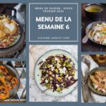 Menu équilibré pour la semaine : options variées et nutritives proposées par les cantines scolaires.