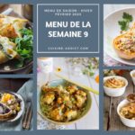 Repas équilibrés et savoureux pour les familles : un menu hebdomadaire proposé par des nutritionnistes.