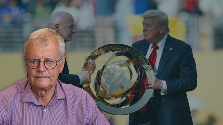 Trump absent des stades, mais omniprésent dans les discussions autour de la Coupe du monde.