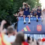 Coupe du monde : plus d’un million d’Espagnols célèbrent dans les rues de Madrid