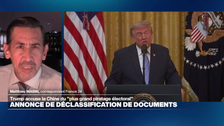 Trump accuse la Chine de mener une vaste opération de piratage des données électorales.