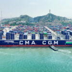 Baptême du CMA CGM Notre-Dame au Havre, un nouvel ajout pour le secteur maritime français