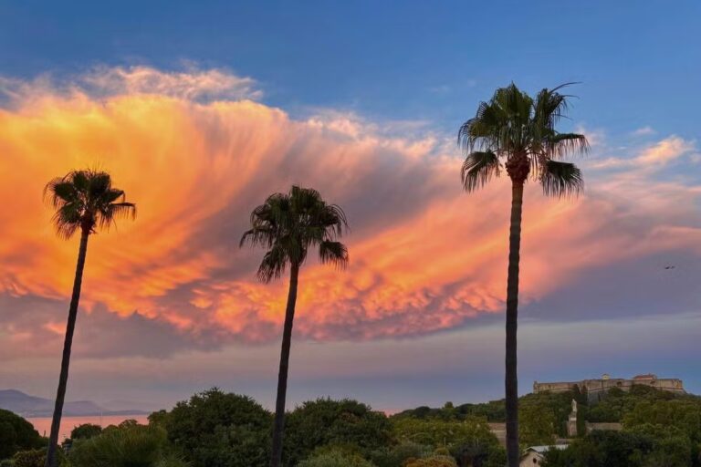 Un nuage spectaculaire observé sur la Côte d’Azur suscite l’intérêt des météorologues.
