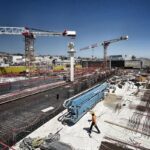 Visite du chantier de la future station d&rsquo;épuration moderne à Nice par la Métropole.
