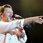 Christophe Maé en concert au Festival du Château à Solliès-Pont, popularité croissante sur TikTok.