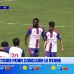 OL remporte une victoire pour clore un stage fructueux en préparation.