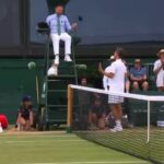 Tensions entre Ostapenko et Siegemund après un match de double mixte à Wimbledon.