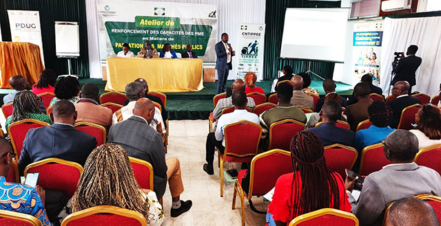 Marchés publics : la CNTIPPEE soutient les PME gabonaises pour accéder aux financements de la Banque mondiale