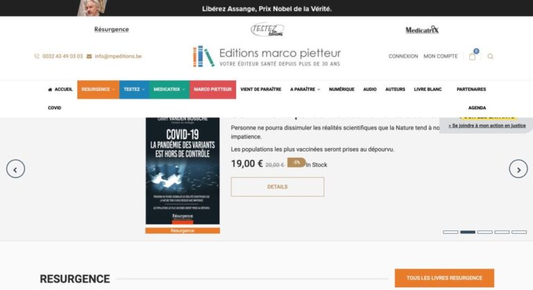 Éditions Marco Pietteur : Conspiracy Watch met en lumière des désinformations persistantes en Europe.