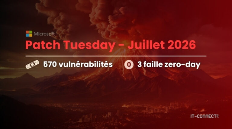 Microsoft annonce un Patch Tuesday record avec 570 failles de sécurité, dont 3 zero-day.