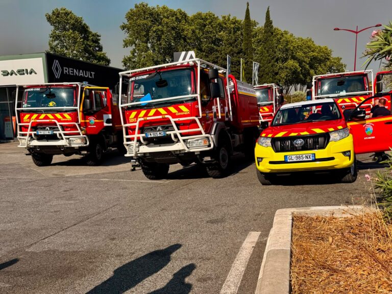 Incendie dans le Var : 80 sapeurs-pompiers des Alpes-Maritimes mobilisés en renfort