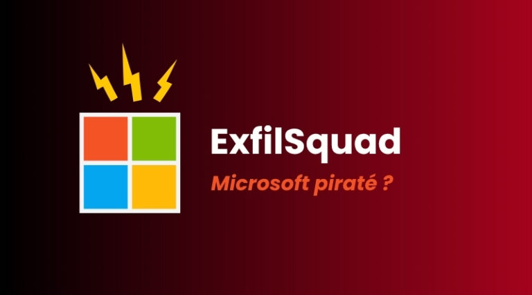 ExfilSquad revendique 8 millions d’enregistrements de Microsoft, sans preuves fournies.