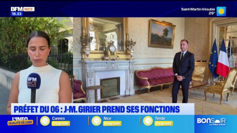 J-M Girier prend ses fonctions en tant que préfet du Var, remplaçant son prédécesseur.