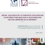 Japon : le ministre de la Défense propose un débat public sur le nucléaire national