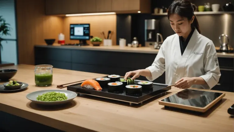 Michel Itamae introduit des techniques innovantes dans la cuisine japonaise contemporaine.